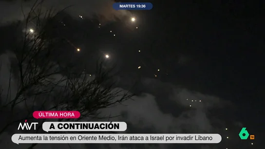 Irán ataca a Israel: así se ilumina el cielo de Tel Aviv y Jerusalén tras el bombardeo Irán ataca a Israel: así se ilumina el cielo de Tel Aviv y Jerusalén tras el bombardeo