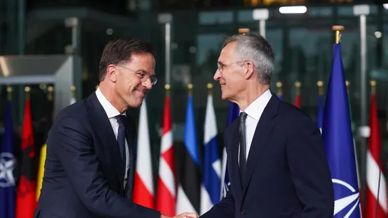 Mark Rutte sucede a Jens Stoltenberg como secretario general de la OTAN. Mark Rutte sucede a Jens Stoltenberg como secretario general de la OTAN.