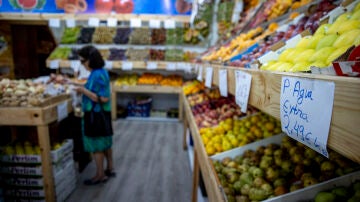 Imagen de archivo de una frutería en Toledo. 