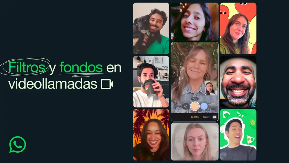 Los nuevos filtros de WhatsApp Los nuevos filtros de WhatsApp