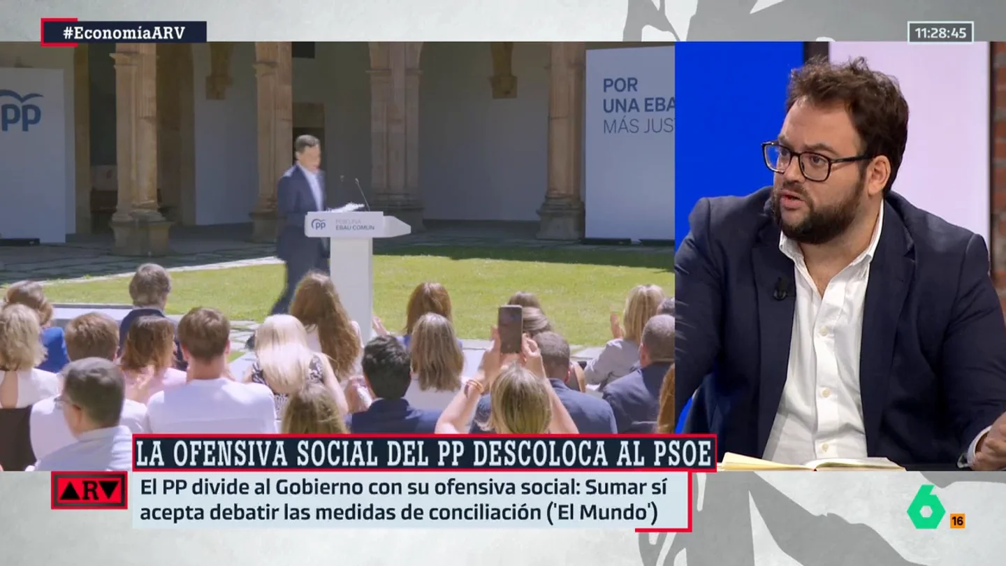 ARV-Monrosi, sobre las propuestas del PP en temas sociales: "Las medidas que están poniendo encima de la mesa son recetas antiguas" ARV-Monrosi, sobre las propuestas del PP en temas sociales: "Las medidas que están poniendo encima de la mesa son recetas antiguas"
