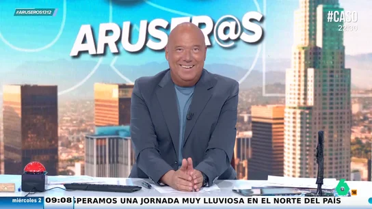 "Si un día ponéis laSexta y no aparece nadie...": Alfonso Arús avisa a los espectadores tras su confesión en directo "Si un día ponéis laSexta y no aparece nadie...": Alfonso Arús avisa a los espectadores tras su confesión en directo