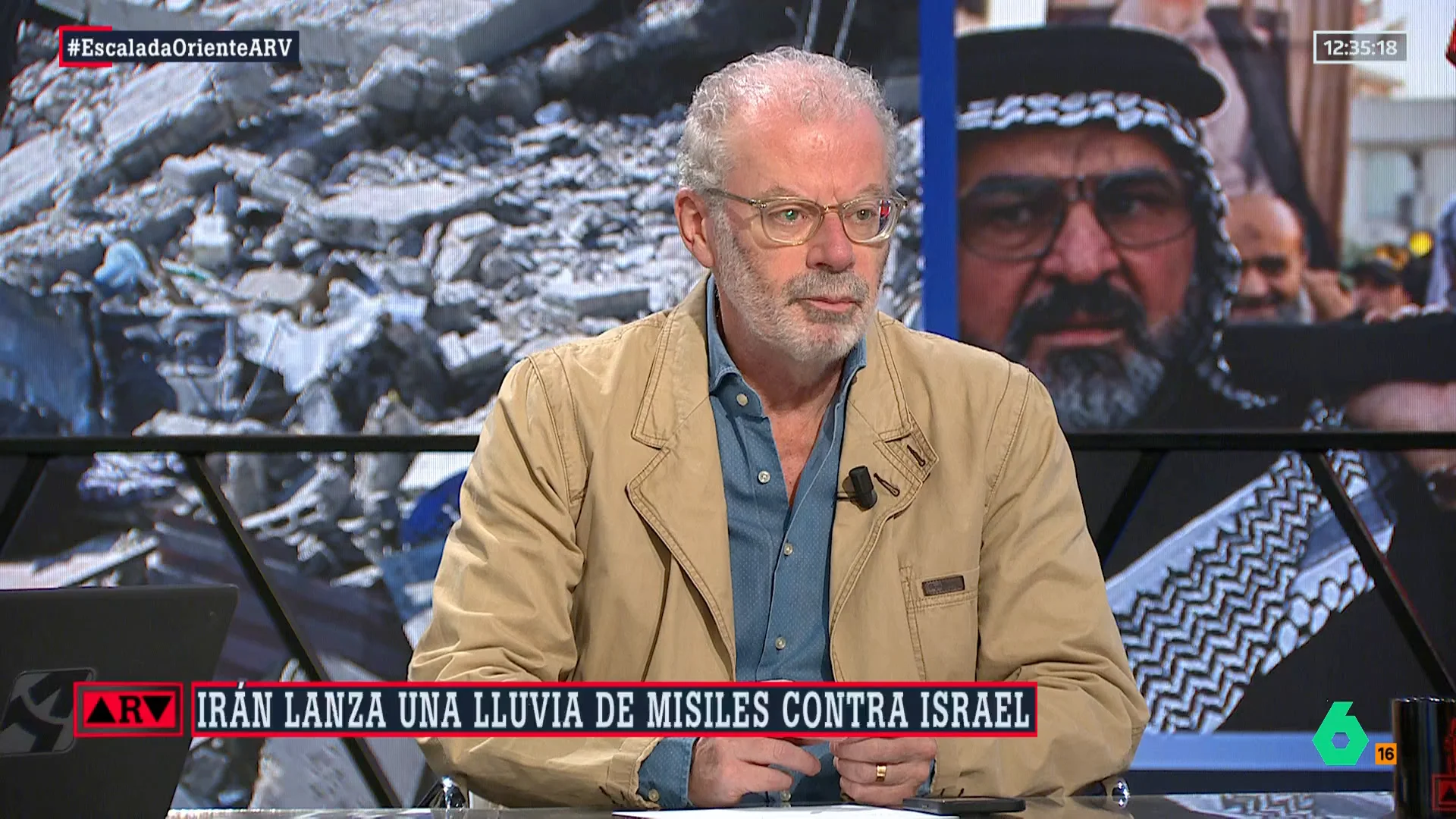 ARV- Jesús Núñez, sobre Netanyahu: "Hablarle ahora de líneas rojas a Netanyahu es como hablarle de las mariposas en el Amazonas"