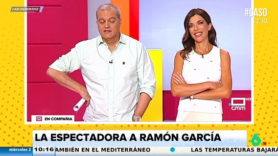 El inesperado 'dardo' de una señora al coger el teléfono deja sin palabras a Ramón García: "No veo el programa, no me interesa" El inesperado 'dardo' de una señora al coger el teléfono deja sin palabras a Ramón García: "No veo el programa, no me interesa"