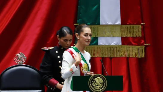 Claudia Sheinbaum jurando su cargo como presidenta de México Claudia Sheinbaum jurando su cargo como presidenta de México