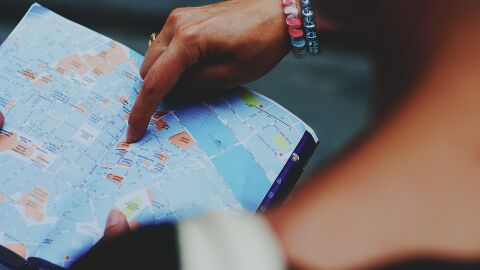 Mapa y guía de viaje