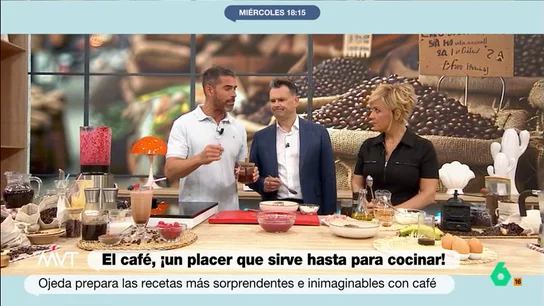 Pablo Ojeda afirma que "la cafeína es la kriptonita del hierro" y revela dos casos en los que no recomienda tomar café Pablo Ojeda explica en este vídeo dos casos en los que el café no es para nada recomendable. El primero de ellos, cuadros de anemia o mujeres con la regla, el segundo, personas con problemas de tiroides que toman levotiroxina.