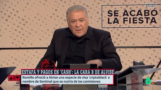 ARV- Ferreras reacciona a las declaraciones de Alvise: "Vamos a ver quiénes son de verdad los mentecatos" ARV- Ferreras reacciona a las declaraciones de Alvise: "Vamos a ver quiénes son de verdad los mentecatos"