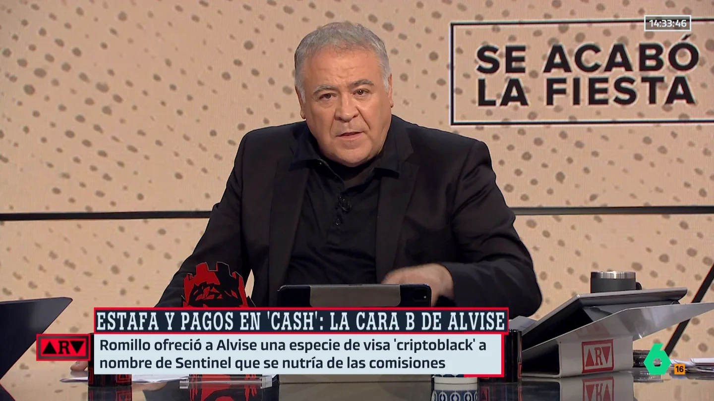 ARV- Ferreras reacciona a las declaraciones de Alvise: "Vamos a ver quiénes son de verdad los mentecatos" ARV- Ferreras reacciona a las declaraciones de Alvise: "Vamos a ver quiénes son de verdad los mentecatos"