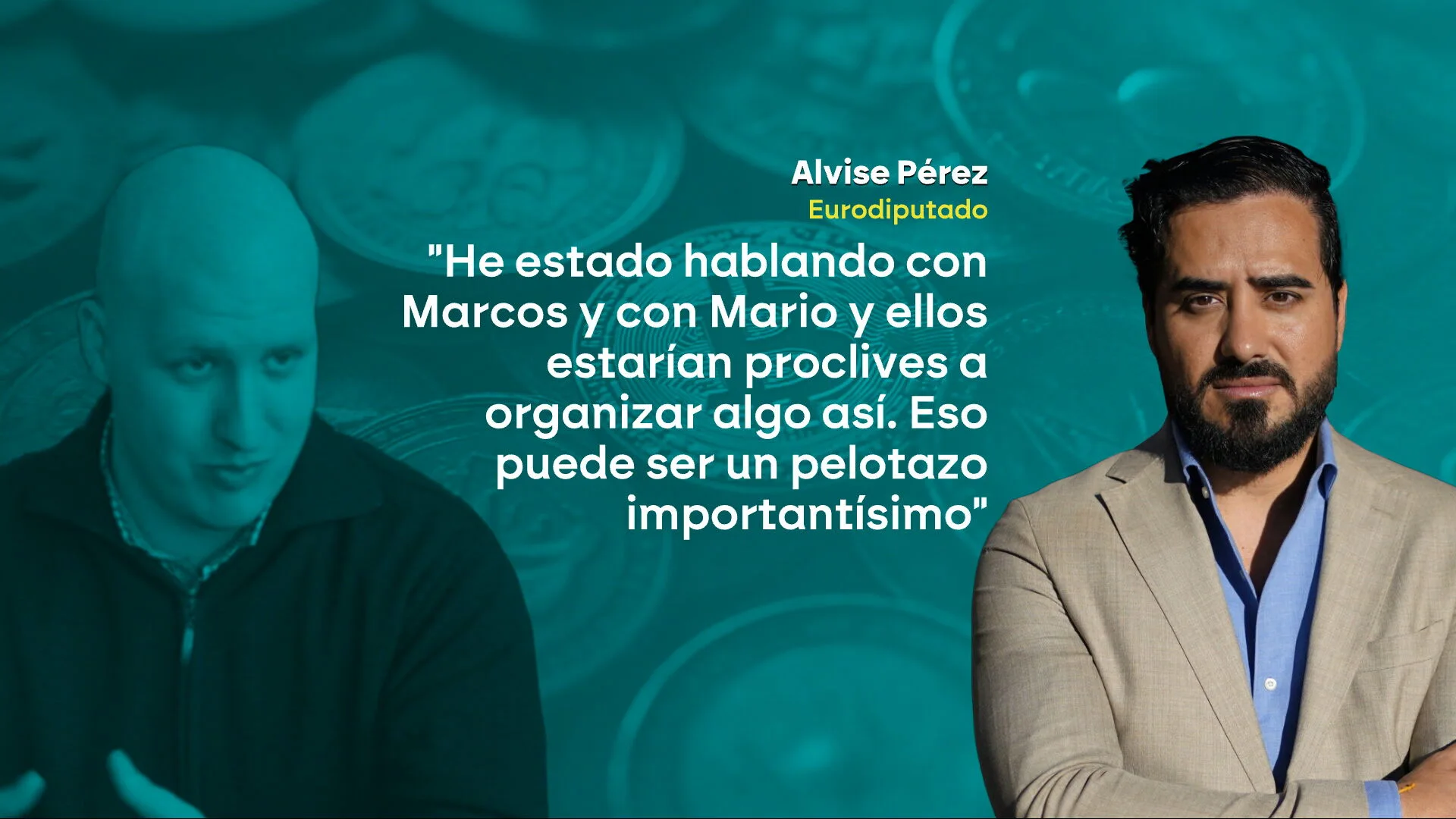 Audios entre Alvise Pérez y Álvaro Romillo