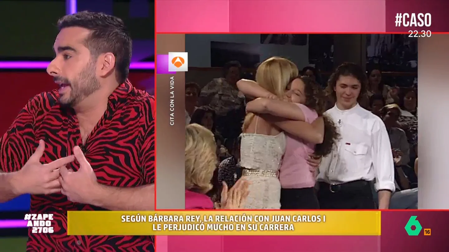 Juan Sanguino, sobre las grabaciones de Bárbara Rey al emérito: "En esta historia Bárbara es una heroína" La vedette ha concedido una entrevista a la revista 'Semana' donde ha hablado sobre su hijo y cómo consiguió sus fotos con el rey emérito. Además, también habla sobre su supuesto chantaje a Juan Carlos I.