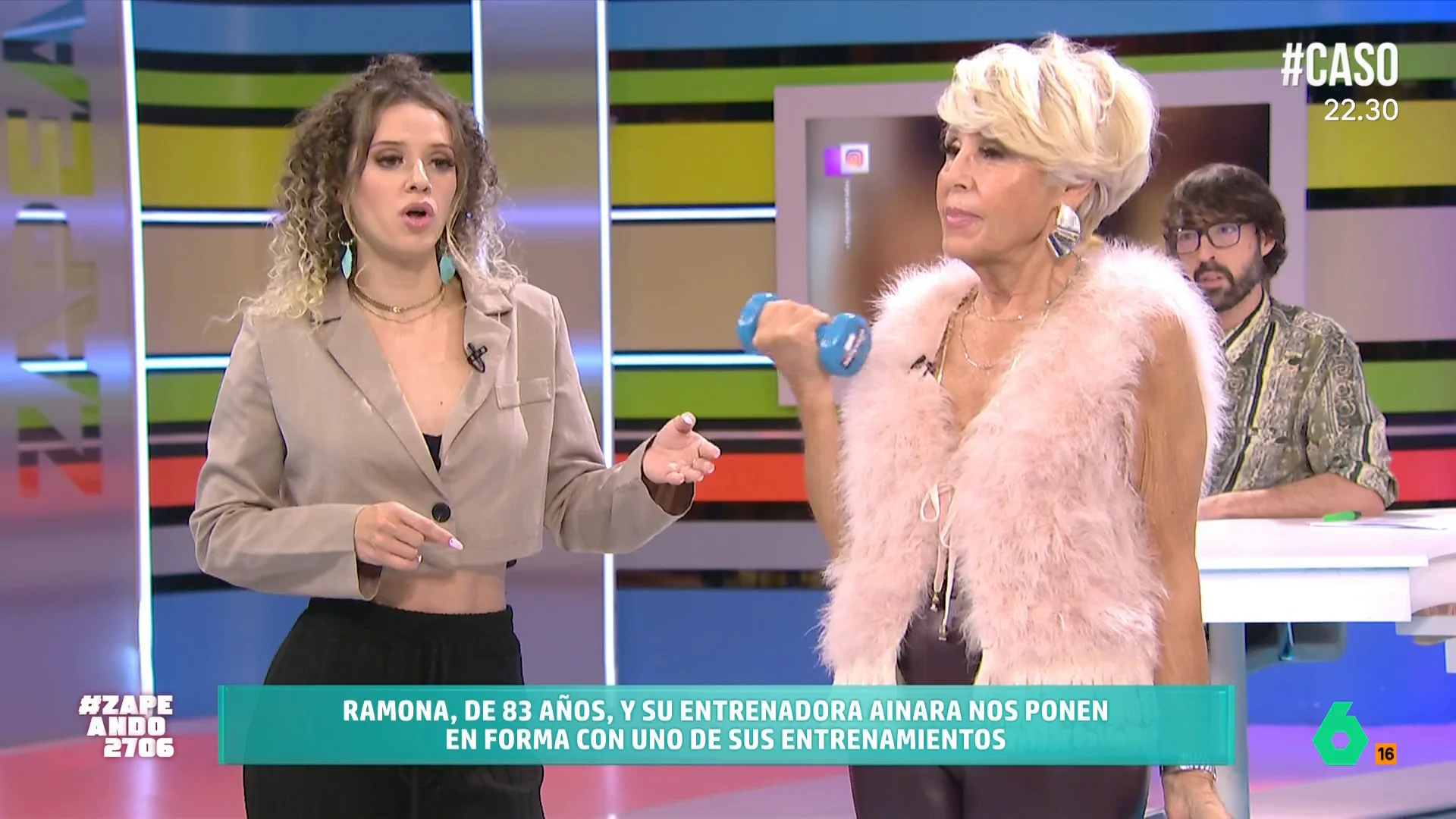 Ramona Gorraiz, influencer fitness, enseña sus tres ejercicios favoritos para hacer deporte desde casa