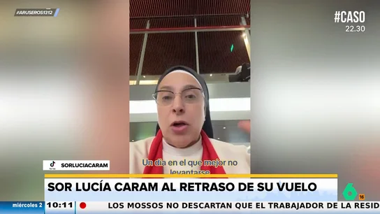 Sor Lucía Caram, a un restaurante del aeropuerto de Barcelona: "Nos dan una suela que no se puede ni comer" Sor Lucía Caram, a un restaurante del aeropuerto de Barcelona: "Nos dan una suela que no se puede ni comer"