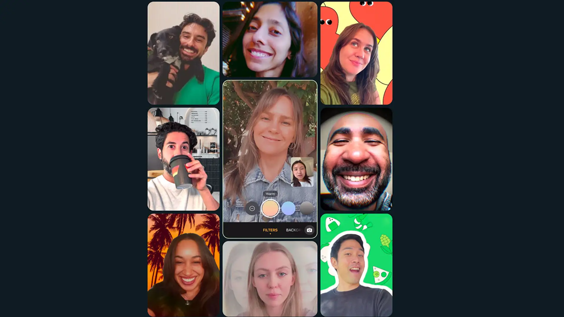 fondos y los filtros de WhatsApp fondos y los filtros de WhatsApp