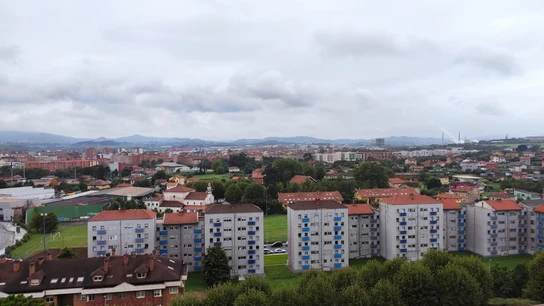 Vista panorámica de Gijón. Vista panorámica de Gijón.