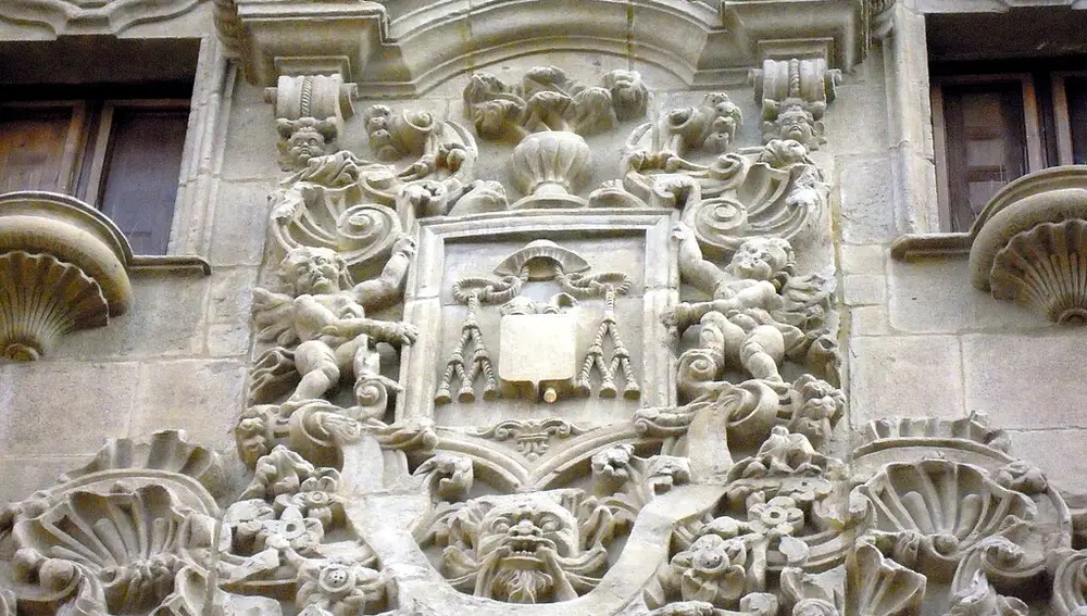 Detalle del Palacio de Espartero Detalle del Palacio de Espartero