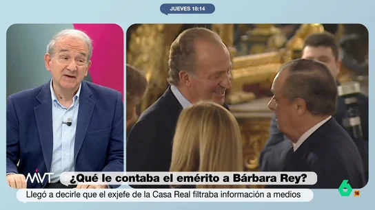 José Apezarena en MVT sobre el rey y Sabino José Apezarena en MVT sobre el rey y Sabino