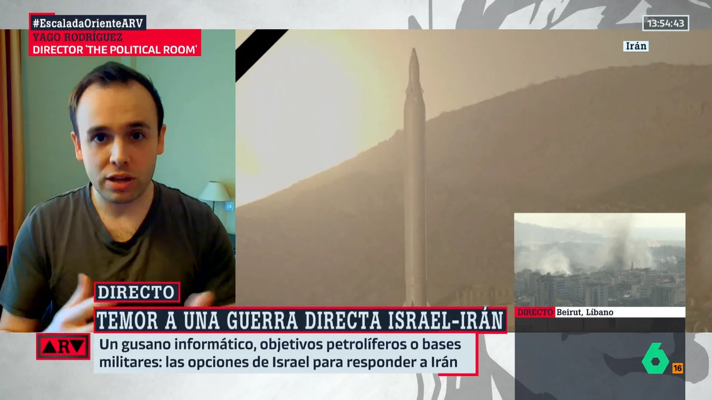 ¿Atacará Isael el programa nuclear de Irán o se centrará en la estructura militar? La respuesta de Yago Rodríguez ¿Atacará Isael el programa nuclear de Irán o se centrará en la estructura militar? La respuesta de Yago Rodríguez