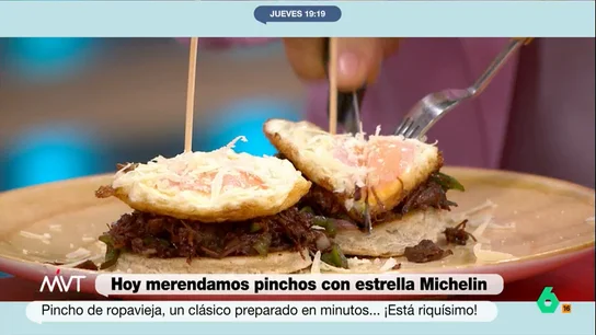 Carlos Maldonado cocina ropavieja en forma de pincho Carlos Maldonado cocina ropavieja en forma de pincho