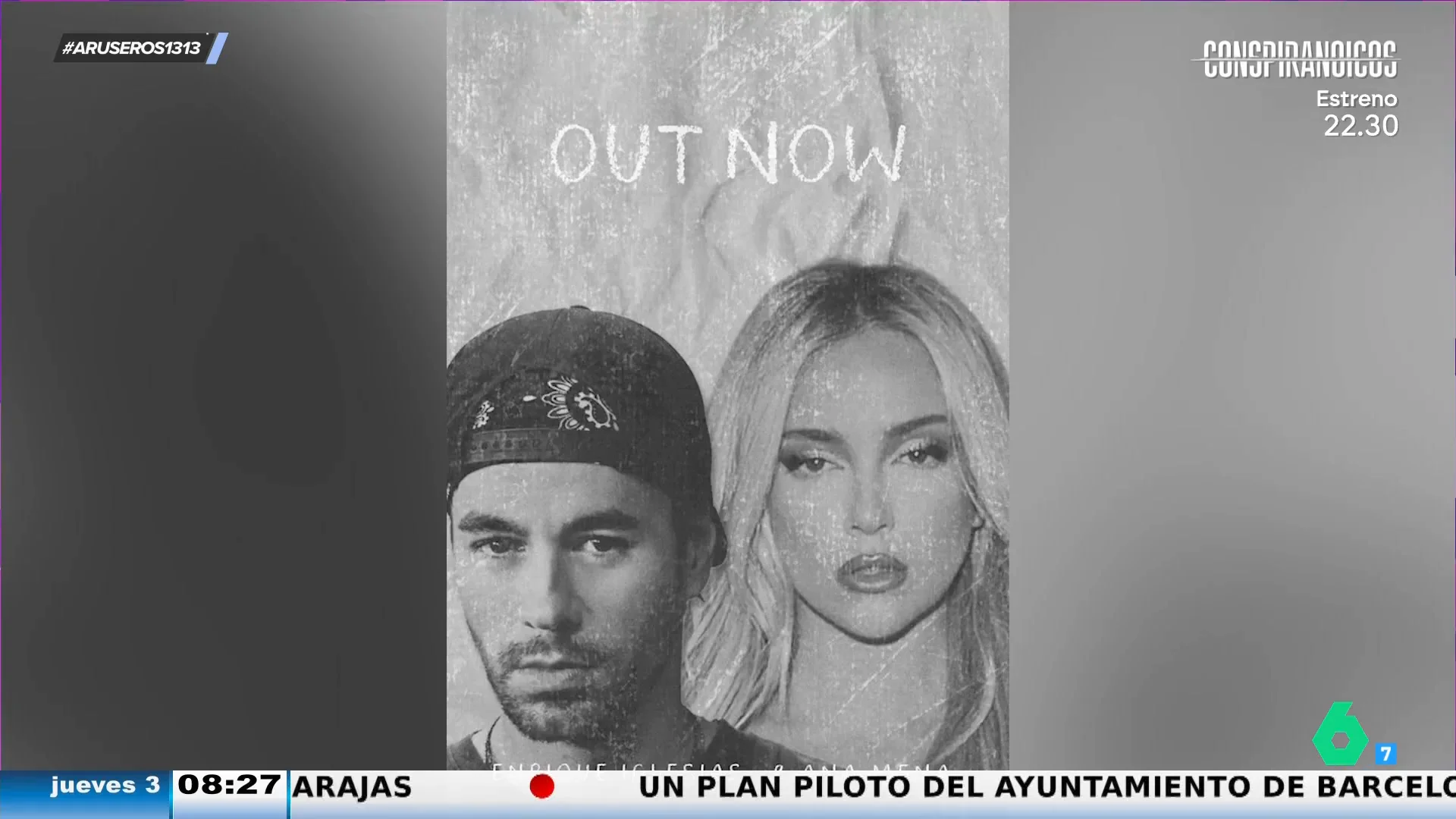 Enrique Iglesias anuncia un remix de 'Espacio en tu corazón' con Ana Mena