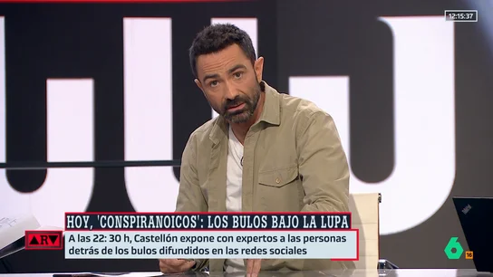 Joaquín Castellón, contra los bulos: "Llegan a decir que los oncólogos quieren que nos muramos" Joaquín Castellón, contra los bulos: "Llegan a decir que los oncólogos quieren que nos muramos"