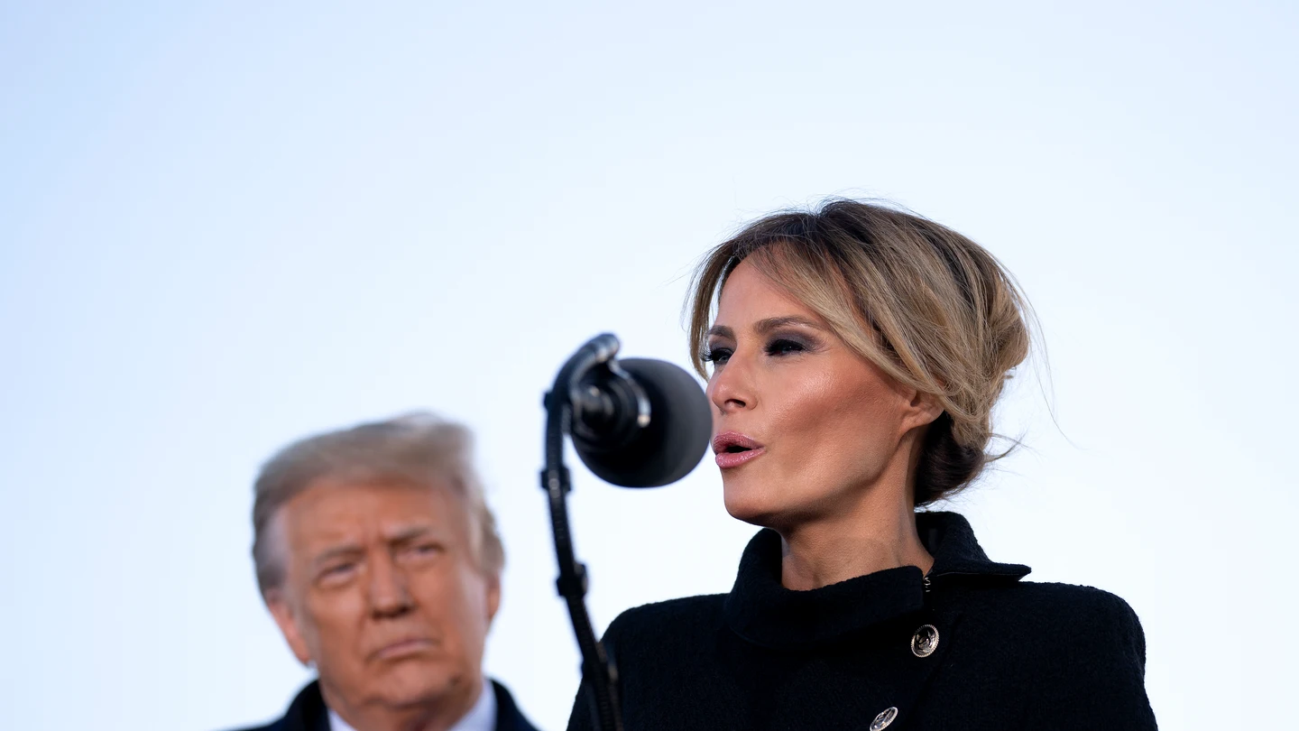 La ex primera dama de EEUU, Melania Trump, en una imagen de archivo. La ex primera dama de EEUU, Melania Trump, en una imagen de archivo.
