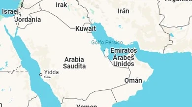 Mapa de Oriente Medio. Mapa de Oriente Medio.