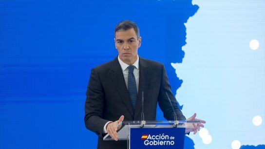 Pedro S&aacute;nchez interviene durante la inauguraci&oacute;n de la jornada 'Transformando las Pymes con el Plan de Recuperaci&oacute;n&rsquo;