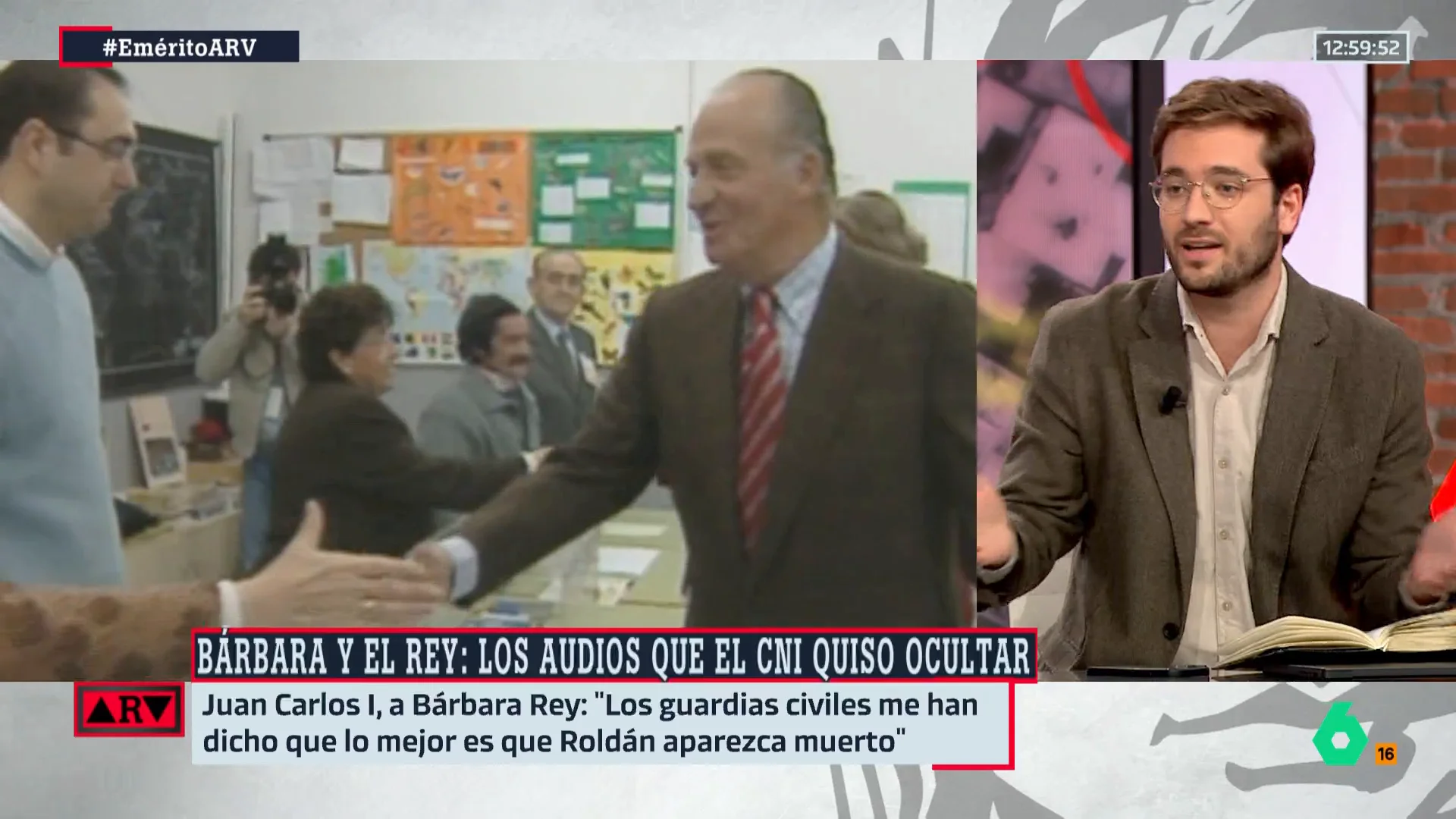 ARV- Alán Barroso, tras los audios de Bárbara Rey y Juan Carlos I: "Lo lastimoso de esto es que lo hayamos tenido que pagar"