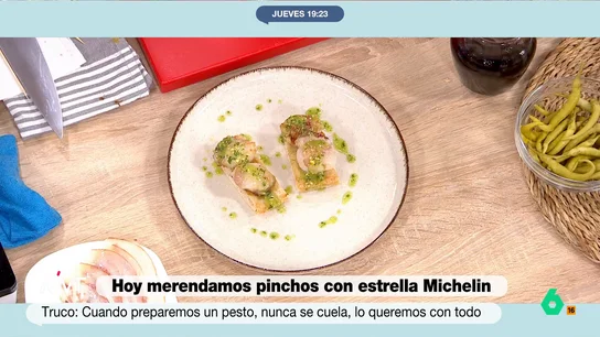 Carlos Maldonado prepara pincho de vieira MTV Carlos Maldonado prepara pincho de vieira