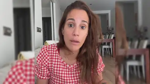 La respuesta que le da una madre a una usuaria de TikTok que se queja de los niños en el avión, no te la esperas Captura vídeo de tiktok.com/@mami.de_tres