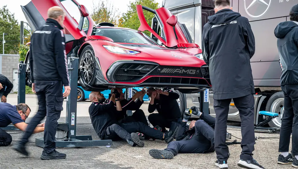 Mercedes-AMG ONE en Nürburgring Nordschleife Mercedes-AMG ONE en Nürburgring Nordschleife