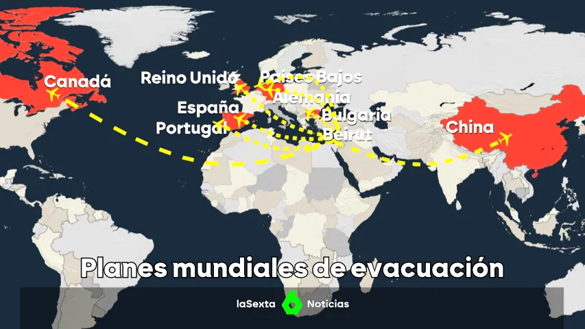 Comienza el plan mundial de evacuación de Líbano: Europa recurre a aviones militares y vuelos comerciales