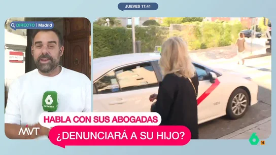 Con rostro serio y gafas de sol, Bárbara Rey se reúne con sus abogados para tomar acciones legales contra su hijo tras la filtración de los audios del rey Juan Carlos Con rostro serio y gafas de sol, Bárbara Rey se reúne con sus abogados para tomar acciones legales contra su hijo tras la filtración de los audios del rey Juan Carlos