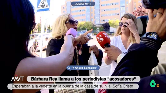 Barbara Rey carga contra la prensa: "acosadores" y "delincuentes" Barbara Rey carga contra la prensa: "acosadores" y "delincuentes"