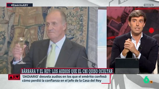 ARV-La reflexión de Pablo Montesinos tras los audios de Bárbara Rey: "Juan Carlos I debería dar una disculpa" ARV-La reflexión de Pablo Montesinos tras los audios de Bárbara Rey: "Juan Carlos I debería dar una disculpa"