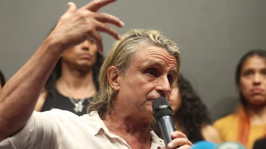 Nacho Cano ante los medios de comunicación Nacho Cano ante los medios de comunicación