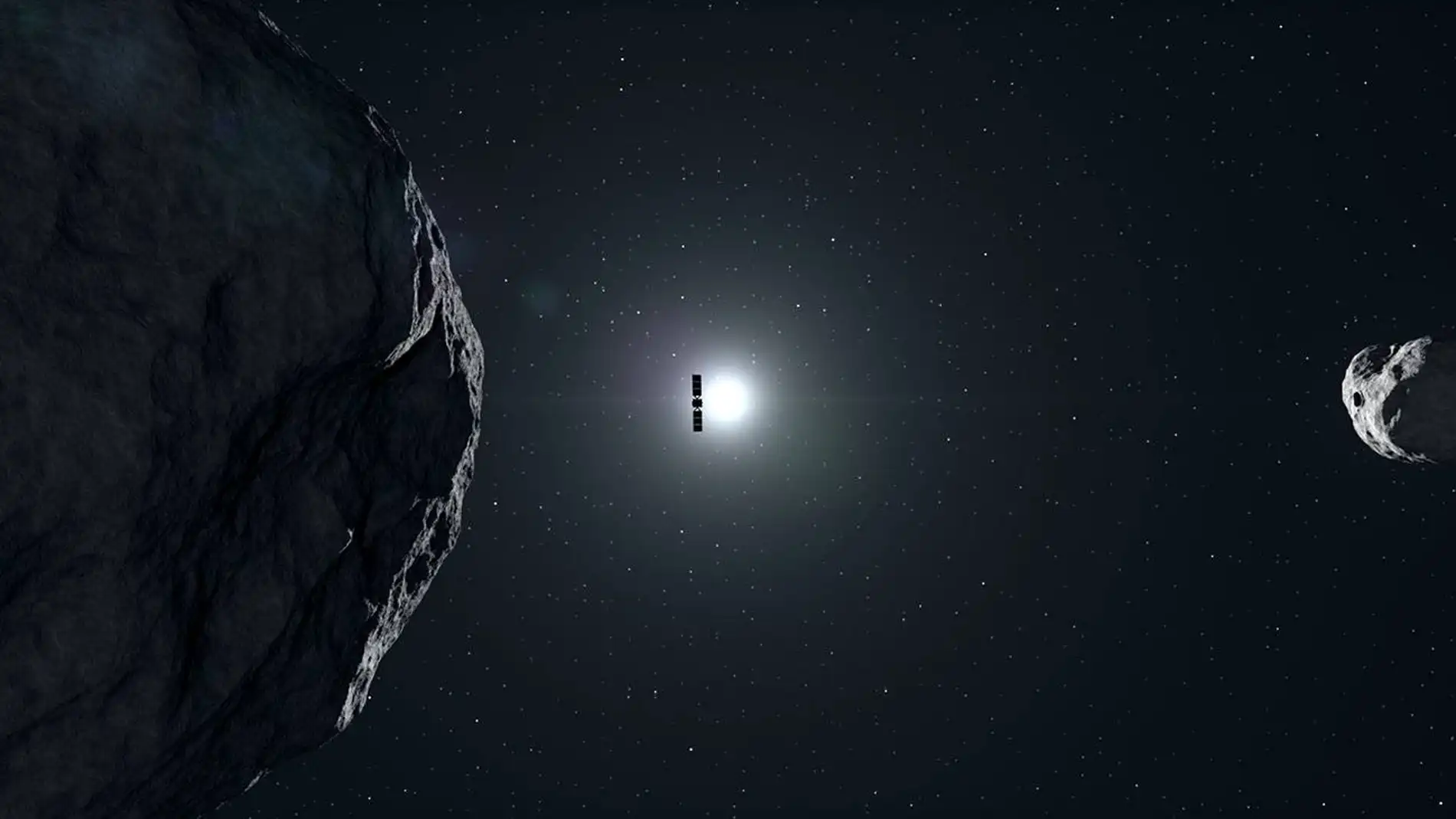 Ilustración de la misión Hera de la ESA Ilustración de la misión Hera de la ESA