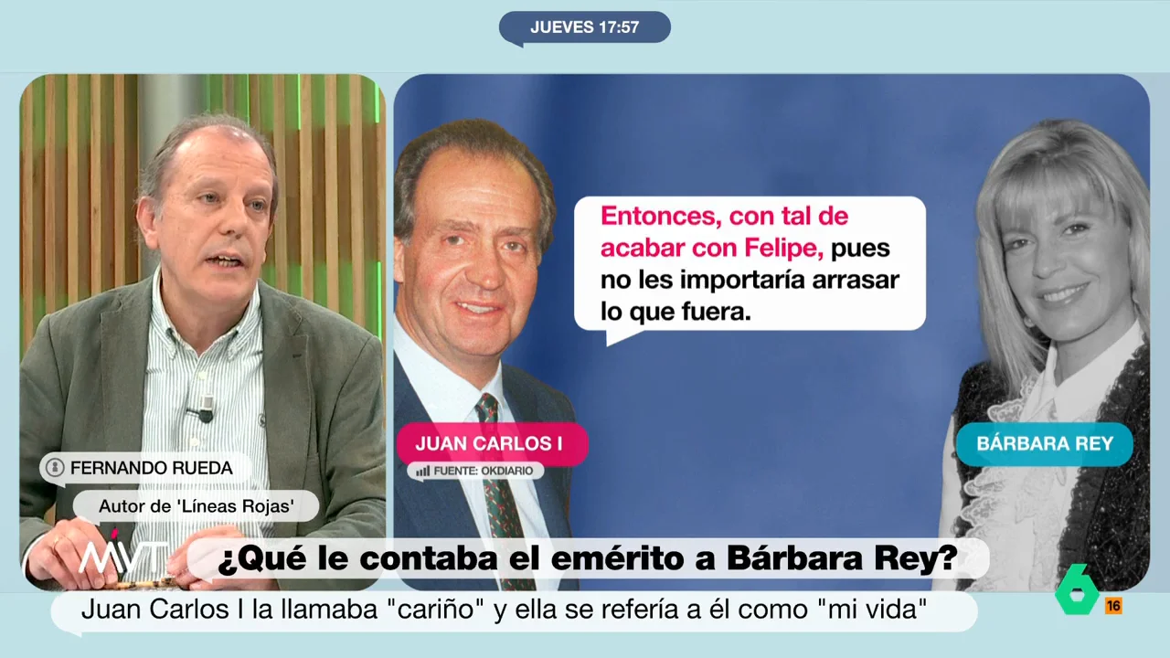 Rueda asegura que fue un grupo de los servicios secretos quienes pusieron cámaras en el dormitorio del rey Juan Carlos