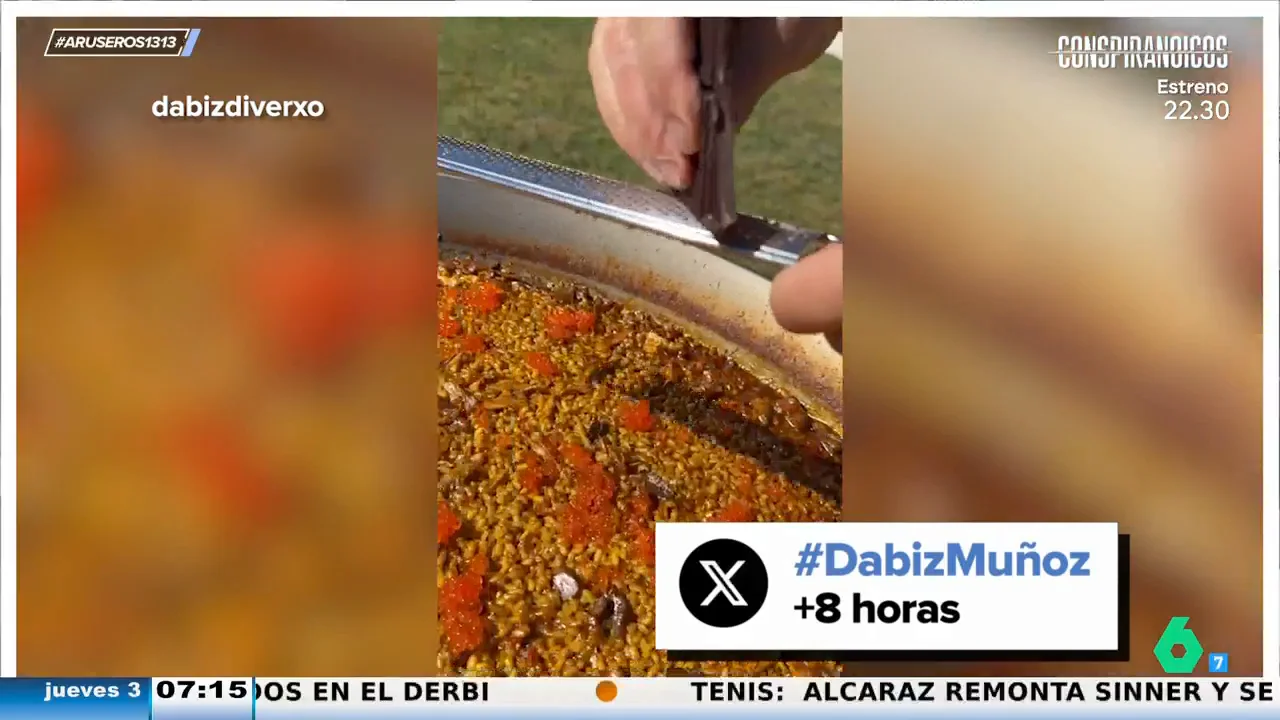 Dabiz Muñoz crea controversia en redes sociales al añadir chocolate a una paella: "Por ahí no vayas"