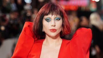 La cantante y actriz estadounidense Lady Gaga asiste al estreno en el Reino Unido de 'Joker'.