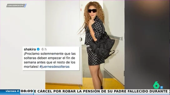 Alfonso Arús, sobre la idea de Shakira de que las solteras empiecen el fin de semana los jueves: "¿Para qué?" Alfonso Arús, sobre la idea de Shakira de que las solteras empiecen el fin de semana los jueves: "¿Para qué?"