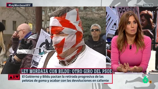 ARV-Carmen Morodo, sobre la reforma de la ley Mordaza: "Me parece bastante hipócrita" ARV-Carmen Morodo, sobre la reforma de la ley Mordaza: "Me parece bastante hipócrita"
