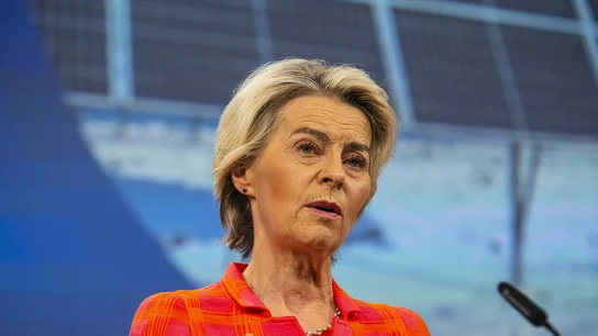 La presidenta de la Comisión Europea, Ursula Von der Leyen La presidenta de la Comisión Europea, Ursula Von der Leyen