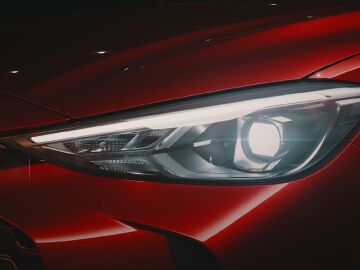 Faro led del nuevo MG ZS Hybrid+