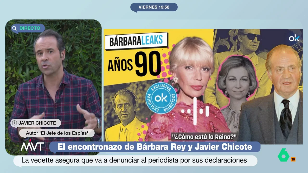 CHICOTE RESPONDE A BARBARA REY