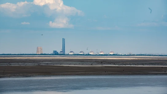 Un coche bomba mata al jefe de seguridad de la central nuclear de Zaporiyia en Ucrania Un coche bomba mata al jefe de seguridad de la central nuclear de Zaporiyia en Ucrania