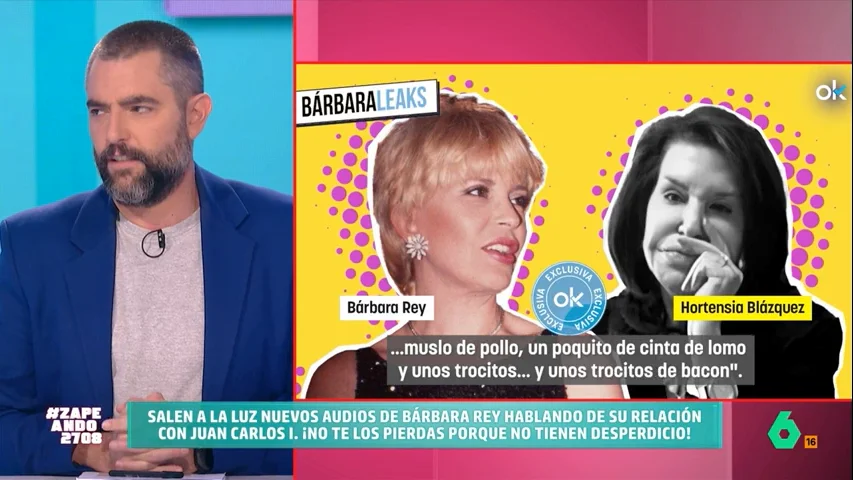 La vedette le cuenta a una amiga, en uno de los últimos audios filtrados, que iba a cocinar un arroz "sencillito" con pollo, lomo, beicon o calabacín. Además, su menú también incluía jamón o ensalada.