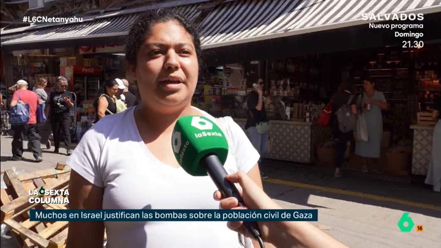 Así justifica una israelí su apoyo a los bombardeos a civiles en Gaza: "Ellos escogieron ser liderados por Hamás" "Gran parte de la opinión pública de Israel piensa que no se pueden separar Hamás de los gazatíes", comenta la profesora Sonia Sánchez en este vídeo donde se analiza la deshumanización desde Israel a los palestinos.