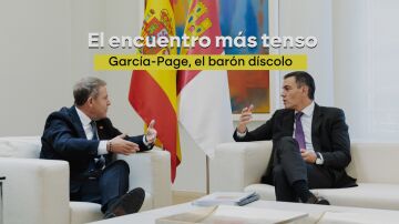 Reunión entre Emiliano García-Page y Pedro Sánchez en Moncloa